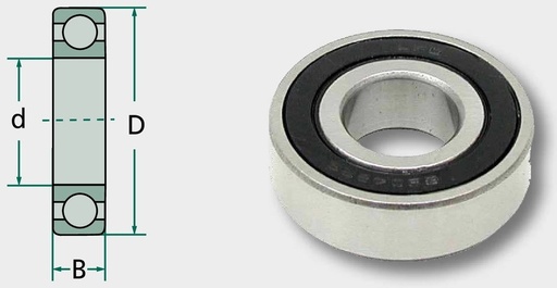 [AMAT3-204362] Rulment cu role canelate 6217 85 mm