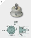 NSK Disc Agri Hub M22 x 1,5