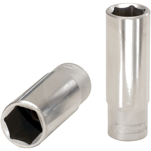 [AMAT3-203908] KS Tools 3/8" CLASSIC Sechskant-Stecknuss, lang, 63 mm