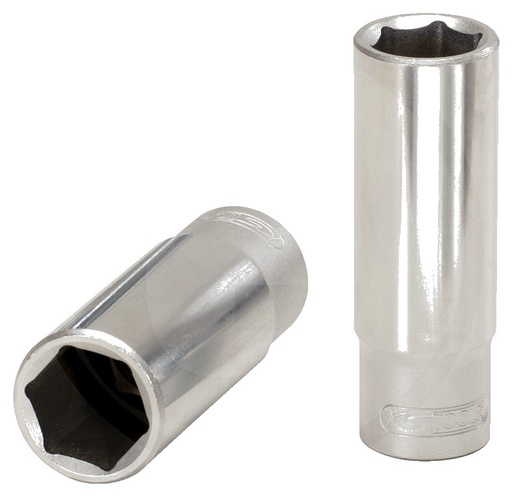 [AMAT3-203921] KS Tools 3/8" CLASSIC Sechskant-Stecknuss, lang, 63 mm