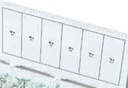 KS Tools Sortiment piulite - livrare in cutie din plastic, 150-piese, M4 - M10