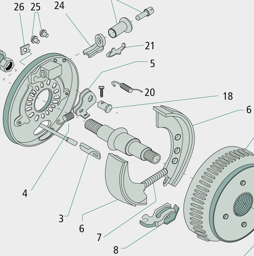 [AMAT3-204943] AL-KO Set rulmenti compacti - pana la 1500 kg