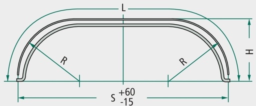 [AMAT3-205009] AL-KO Aripă polimer B240 H345 TA 240 Basic
