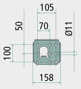 [AMAT3-204791] AL-KO Roata sprijin cu roata 200x50 - vollautomatisch klappbar