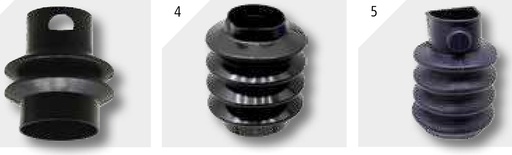 [AMAT3-205623] AL-KO Burduf Ø fata: 60 Ø spate: 75 mm