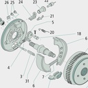 AL-KO Piuliță flanșă M24 x 1,5