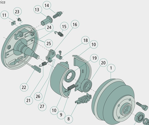 [AMAT3-205500] AL-KO Set rulmenti cu bila - pana la 1600 kg