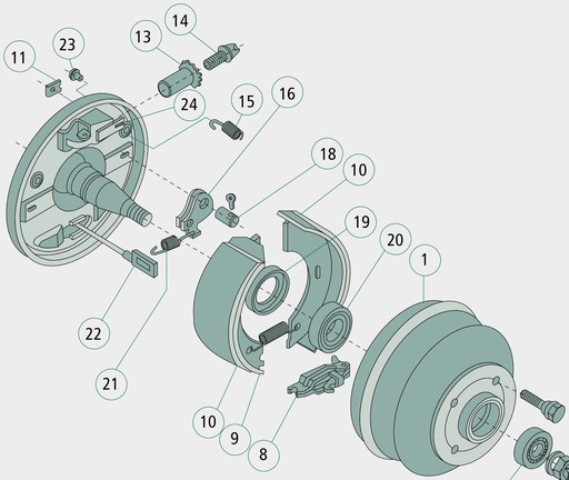 [AMAT3-205523] AL-KO Set rulmenti cu bila - pana la 1750 kg