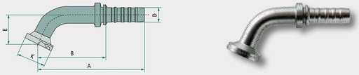 [AMAT3-206513] Gates PNB 32 SFS 1 1/4" 60°M DN 32 - 1 1/4"