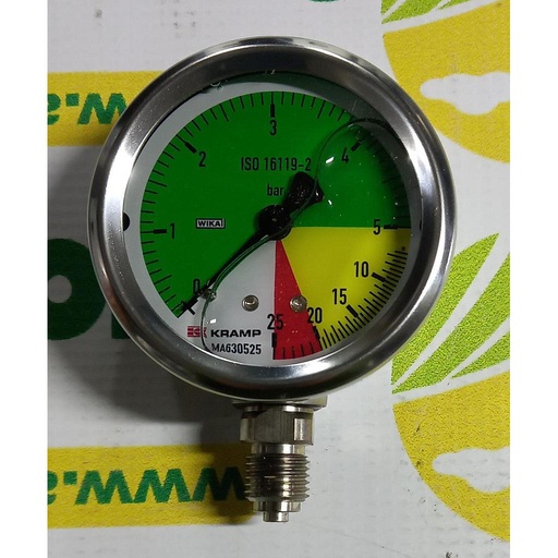 [AMAT1-33936] Manometru 63 1/4 AHL Inferior Fix