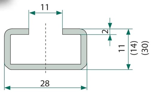 [AMAT3-207361] STAUFF Sina de asamblare-C 1m serie de fabricatie usoara 28x30