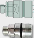 KF 15L (M22x1,5) DN12-BG3 - Cupla filetata, jumatate fixa
