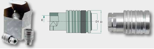 [AMAT3-207770] KS 30-2 (M30x1,5) DN25-BG6 - Stecher filet interior