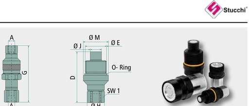 [AMAT3-207837] Stucchi KS-VEP 1/4" IR 1 1