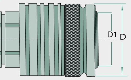 [AMAT3-207618] KM 6L (M12x1,5) DN10-BG2 - Mufă de cuplare