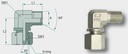 WA 1/4 M-BSP x 1/4 FS-BSP - Adaptor unghiular