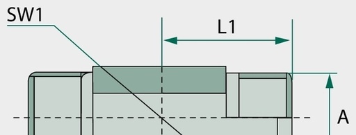 [AMAT3-208633] TA 1/8 M-BSP - Adaptor tip T