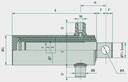 Chapel Cilindru telescopic-AU-61-76-91-H1060 G 1/2" BSP