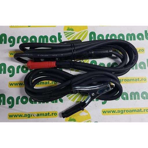 [AMAT1-34187] Set Cabluri Sudura fi 16mm Cleste Electrod si Cleste Masa