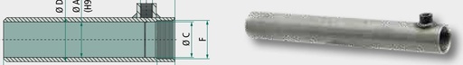 [AMAT3-212332] Contarini M33x2/L35 Piulita cu autoblocare L= 35 35 mm