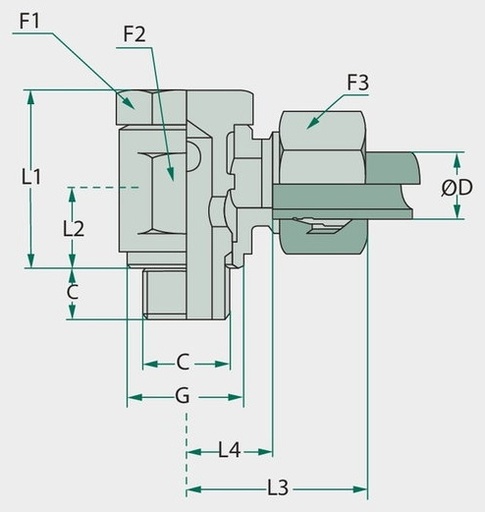 [AMAT3-211696] STAUFF SWM 18 L 22 - Racord pivotant