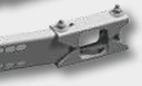 KNOTT Piesa de racordare compl. - pentru tub ax patrat 60 x 60 mm