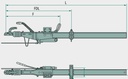 KNOTT Carlig de tractiune KRVD14