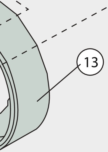 [AMAT3-213149] KNOTT Tambur frana standard