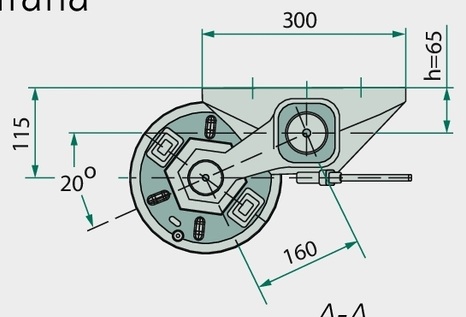 [AMAT3-213380] KNOTT VGB15MV-6A1295, 1500kg, vz. feuerverzinkt