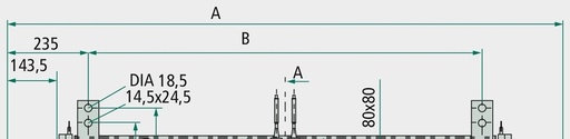 [AMAT3-213383] KNOTT VGB18MV-3H0509, 1800kg, vz. feuerverzinkt