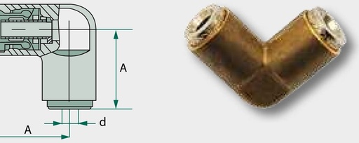 [AMAT3-213832] Conector de cablu gerade
