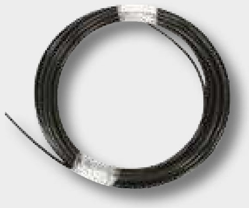 [AMAT3-213891] Tub din plastic - negru, inel de 25 m