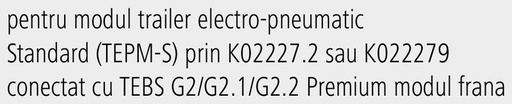 [AMAT3-213521] KNORR Bremse Cablu pentru racordul la senzor presiune extern