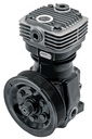 Wabco Compresor - pentru John Deere, cu roata pentru curea trapezoidala, distanta pana la mijlocul canelurii 22,5 mm