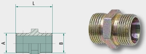 [AMAT3-213668] Suporturi duble M18 x 1,5
