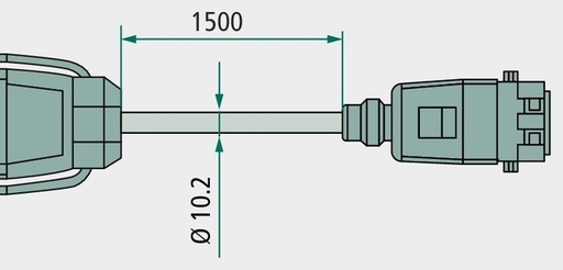[AMAT3-214037] Wabco Cablu de alimentare Y