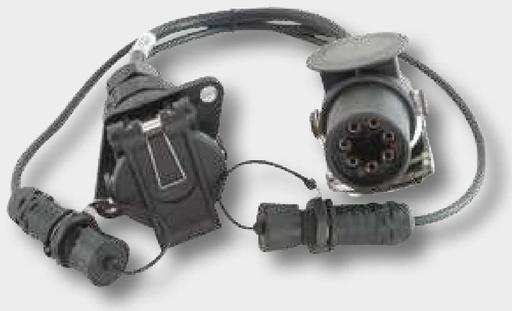 [AMAT3-214566] Haldex Cablu de alimentare - 12-24 Volt, ISO-alimentare cu curent A pe conector 7-poli