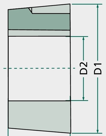 [AMAT3-216287] Bucsa de prindere conica 76,2 mm