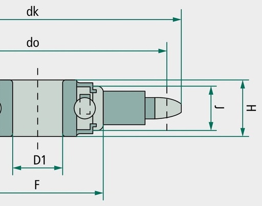 [AMAT3-216310] Intinzator lant 1/2X5/16 Z 14 7,2 mm