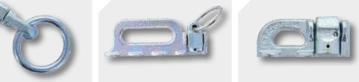 [AMAT3-216638] allsafe Stäbchen-Zurrschiene klein 3114 - mit Gummischutz, Aluminium
