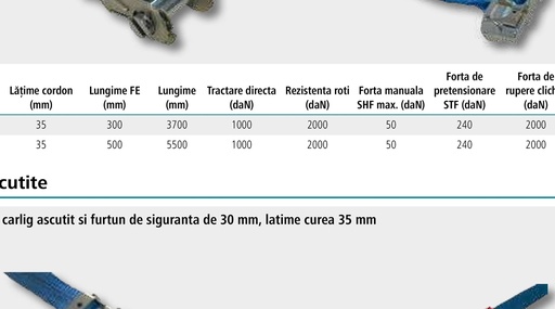[AMAT3-216658] Chinga cu clichet - format din 2 piese