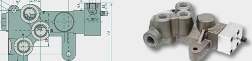 [AMAT3-217925] Supapa de franare FN20 fara ajustare a sarcinii - ptr. lichid frana (DOT)