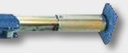 allsafe Rundsperrstange SAM-Prof - beidseitig Gummifuss, Verstellbereich 1800-2300 mm