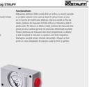 STAUFF Debitmetru SDM-750-A-180-T 420 bar