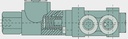 Oleodinamica Marchesini Limitator de cursă NC-V-FCR 2T- 3/4 "BSP G 3/4"