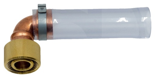 [AMAT3-218004] Racord M 26 90° 250mm furtun PVC M26