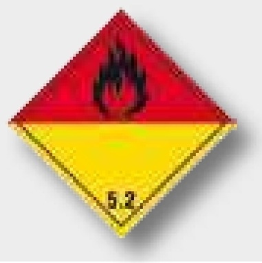 [AMAT3-216811] Gefahrzettel, Kl. 7B SK- Folie 300x300 300 x 300 mm