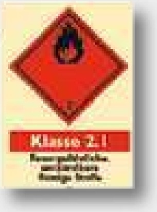 [AMAT3-216815] Gefahrzettel, Kl. 1 Alu 250x250 250 x 250 mm