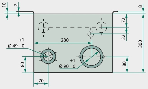 [AMAT3-217472] IKRON Element filtru ptr. 85001050 70 mm