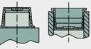 NTF Cartus filtrant F-29-A, cu inel O